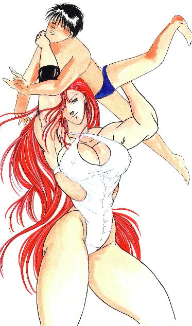 Muscle Girl 3 page 8 full