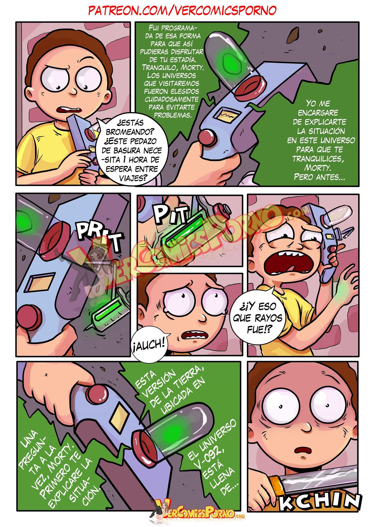 Rick & Morty: Viaje de Placer page 9 full