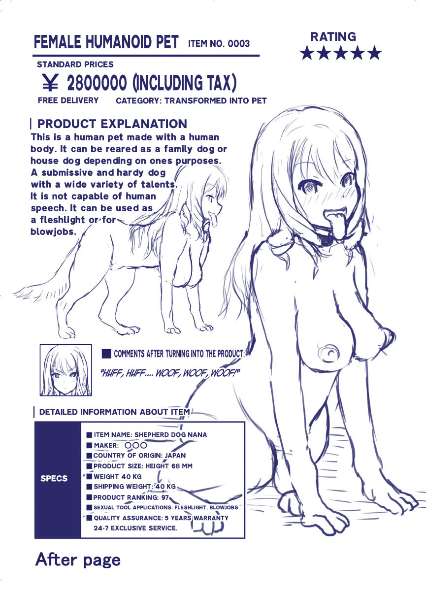 Discarded Plans: Female Body Modification Catalog - Page 7 - IMHentai