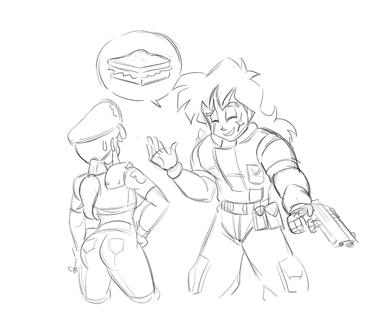 Dragon Ball / Resident Evil Alternative Universe page 8 full