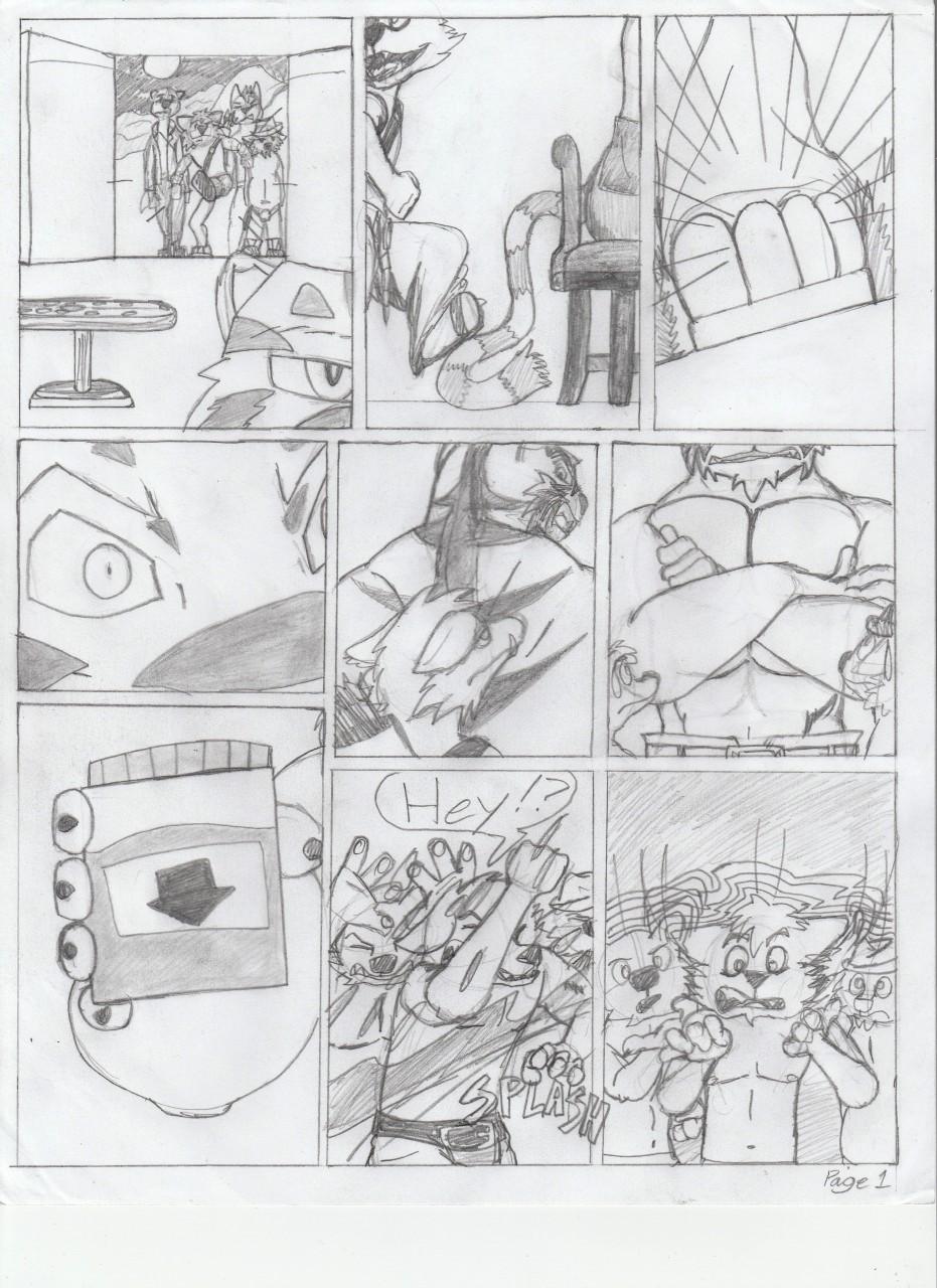 Mercenary Growth Comic page 1 full