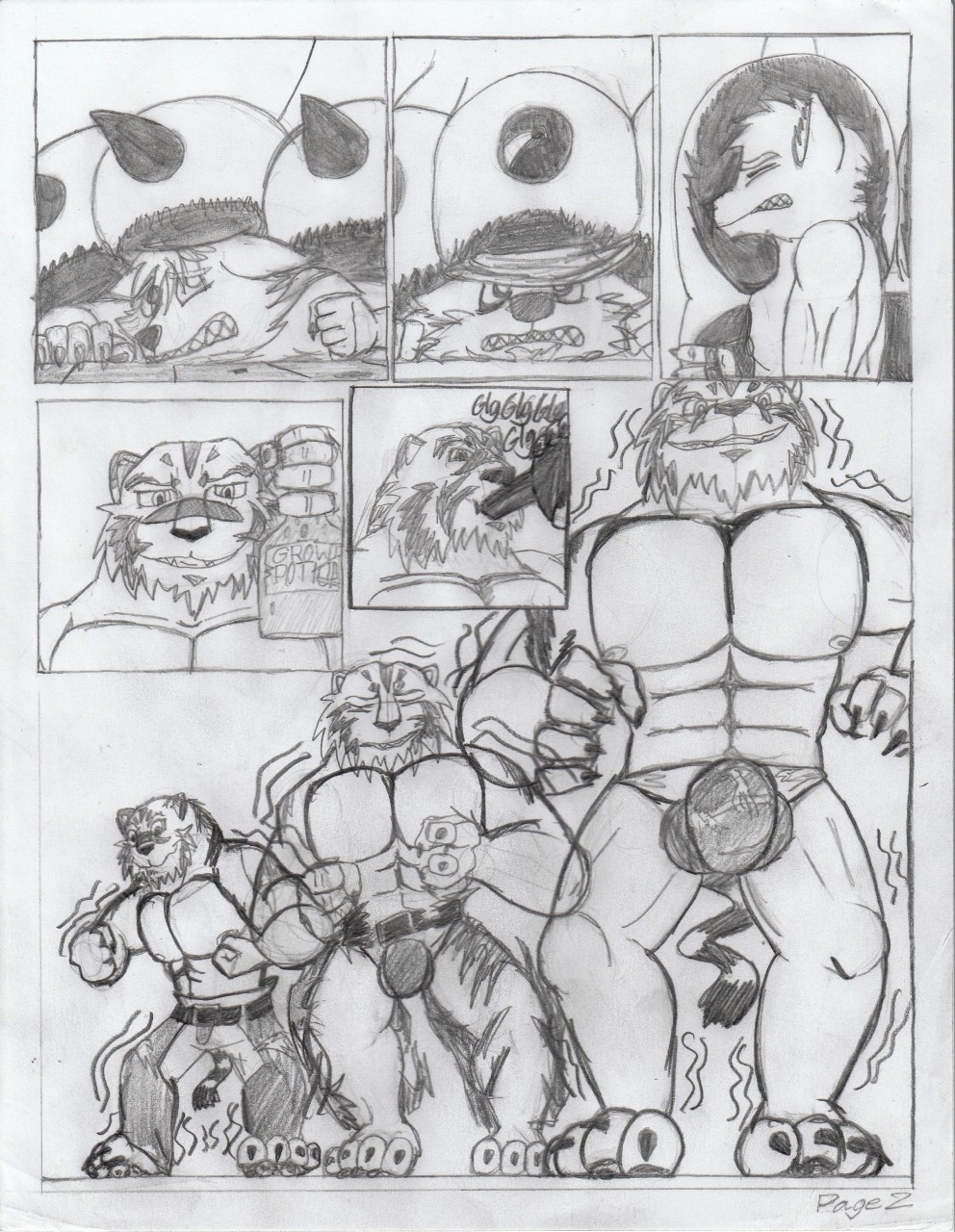 Mercenary Growth Comic page 2 full