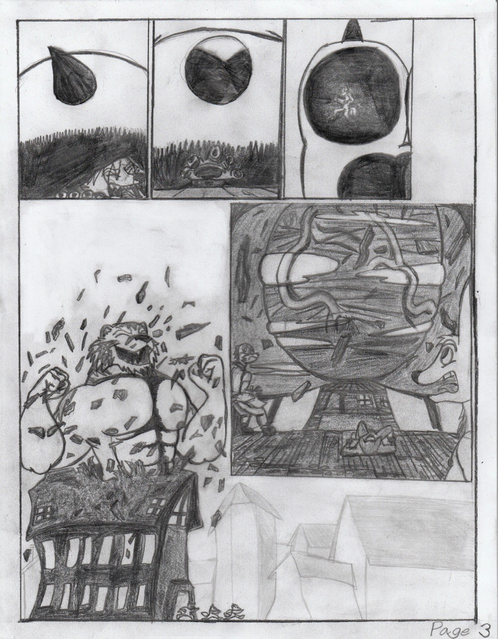 Mercenary Growth Comic page 3 full