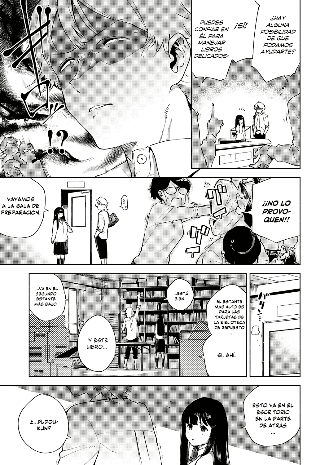 Toshoshitsu o Shimete kara | Encerrado Dentro de la Biblioteca page 4 full