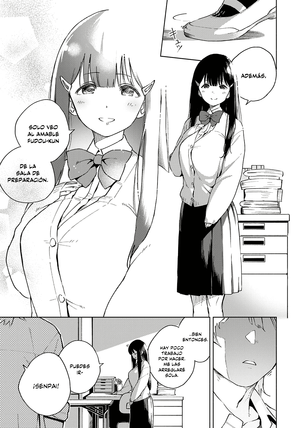 Toshoshitsu o Shimete kara | Encerrado Dentro de la Biblioteca page 8 full