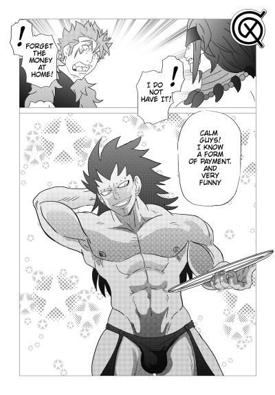 Gajeel getting paid page 1 full