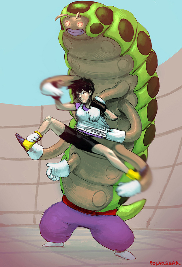 Videl vs Caterpy page 1 full