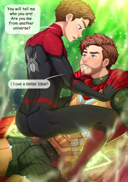 ironman x spiderman gay porn