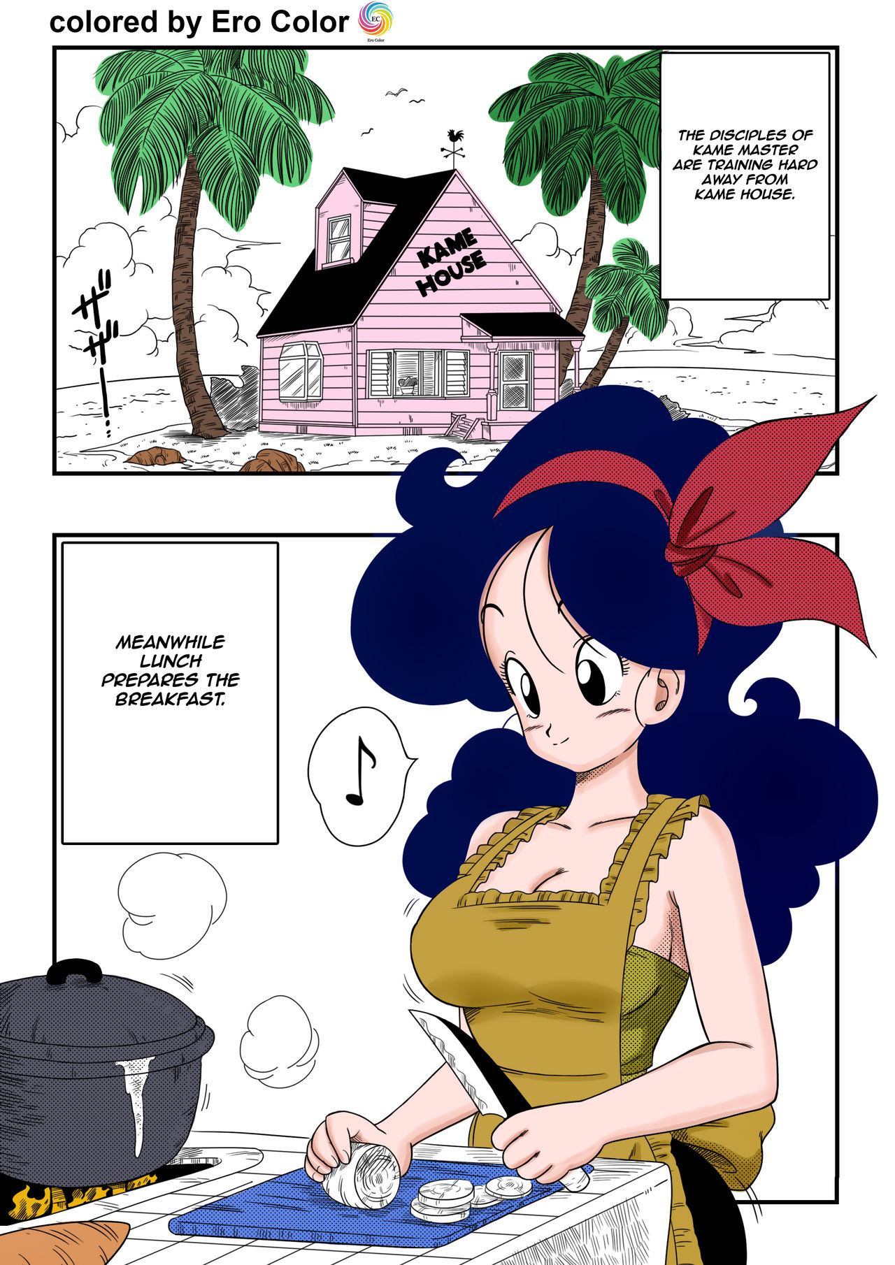 Hard na Oshigoto! It's hard work! page 2 full
