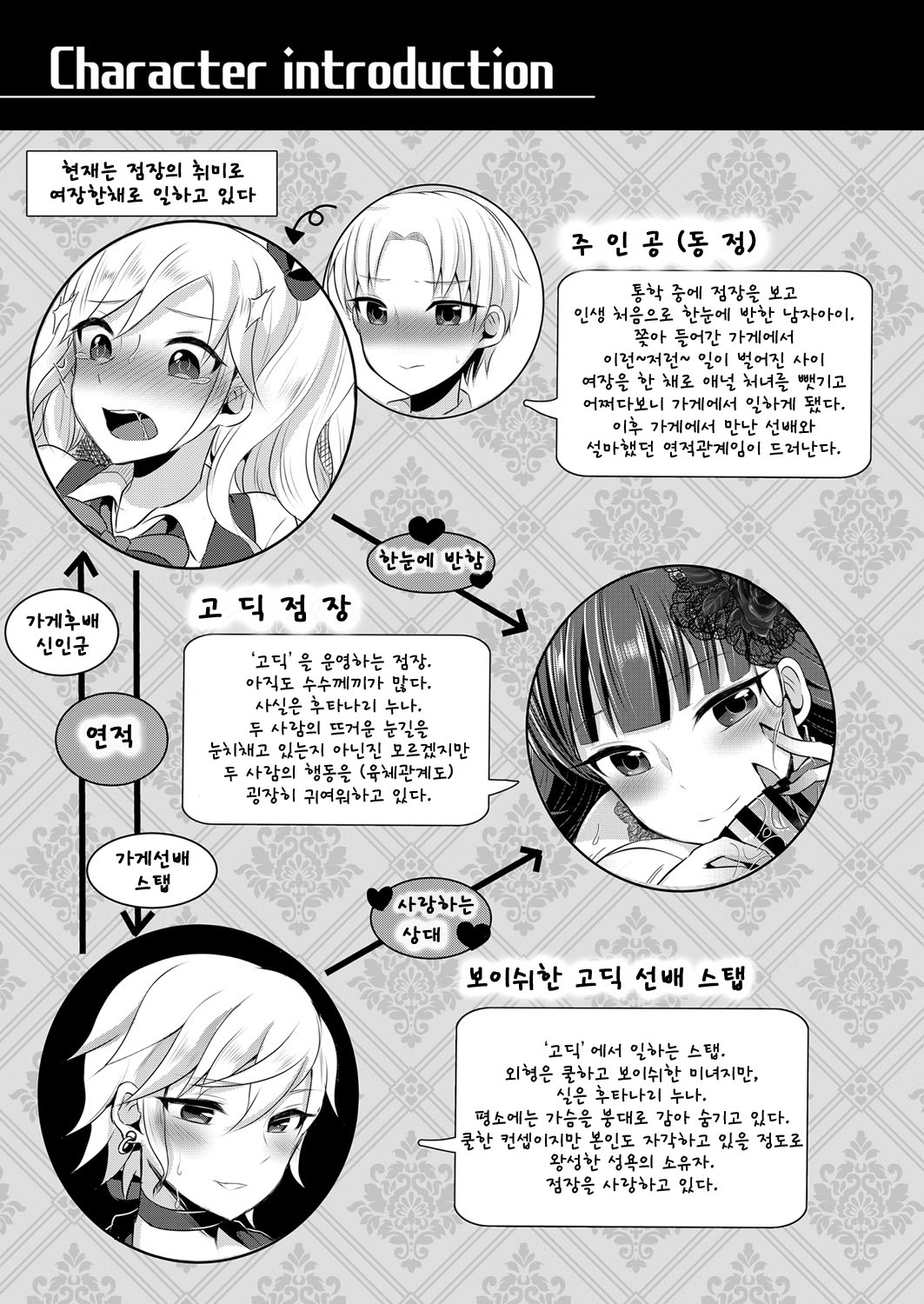 Boku ga Hitomebore Shita Gothic Onee-san wa Futanari datta Ken 3 | 내가 첫눈에 반한 고딕풍 누나가 후타나리였던 것 3 page 5 full