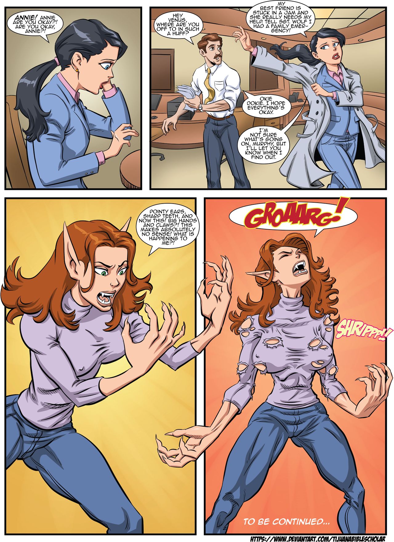 WereCat Chronicles III page 6 full