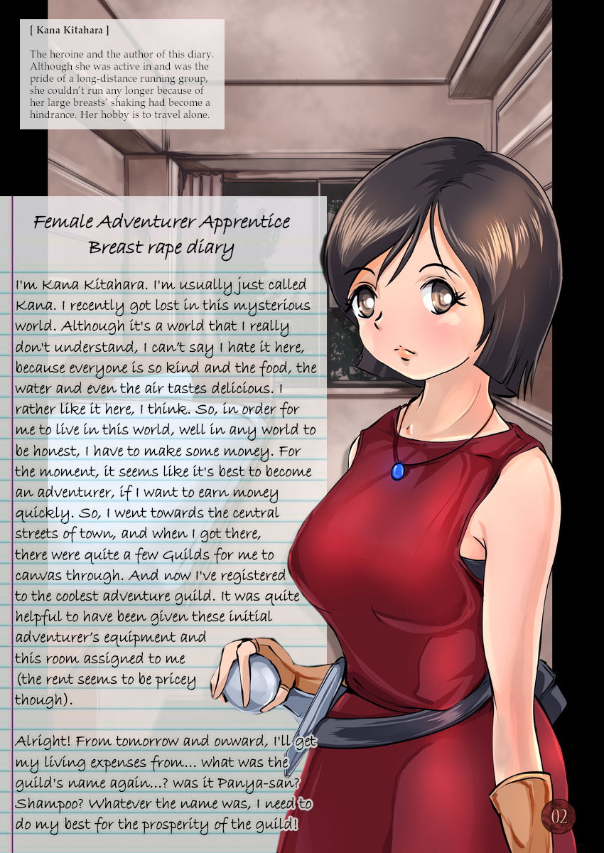 Minarai Onna Boukensha Nyuukan Nikki page 2 full