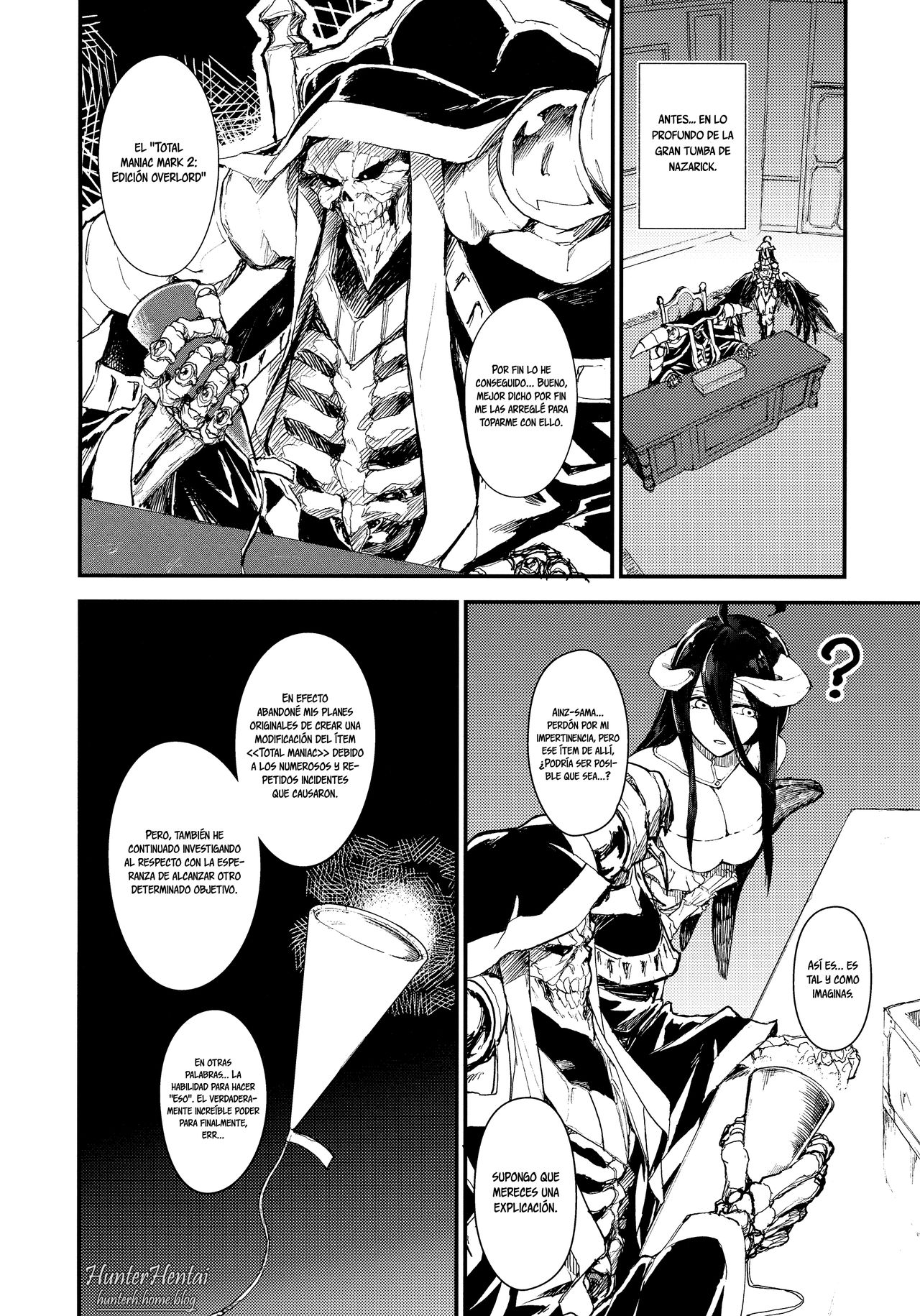 Ainz-sama no Oyotsugi o! | ¡Ainz-sama, deje su Heredero! page 4 full