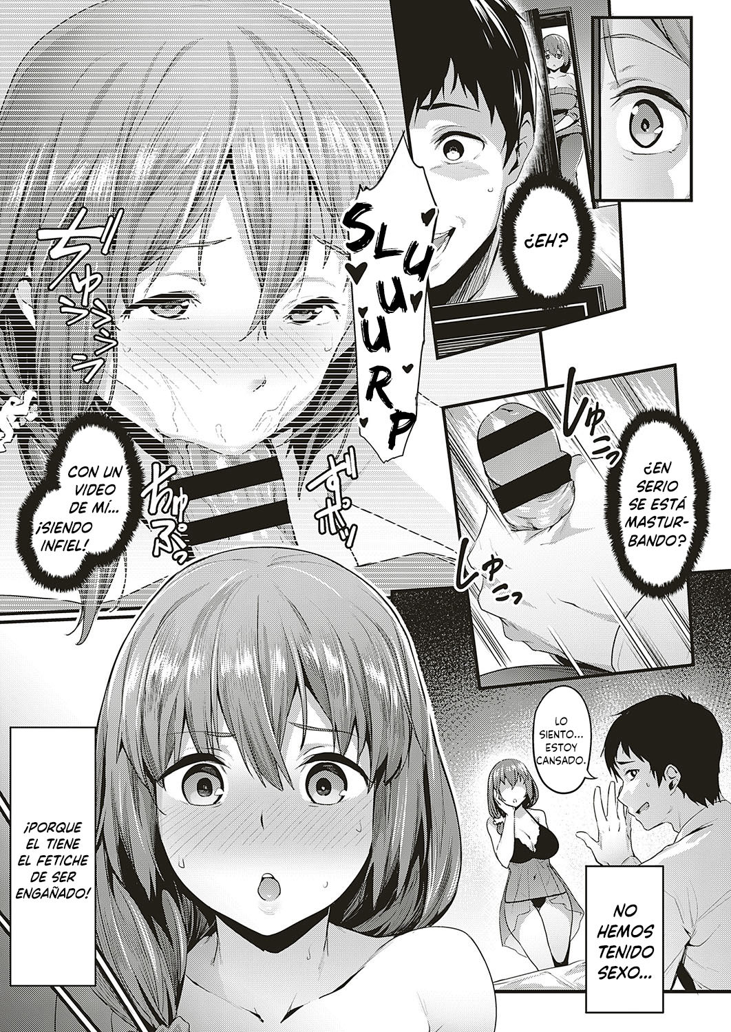 Tsukushi Tsuma no NTR Jijou  |  Las circunstancias del engaño de mi esposa page 7 full