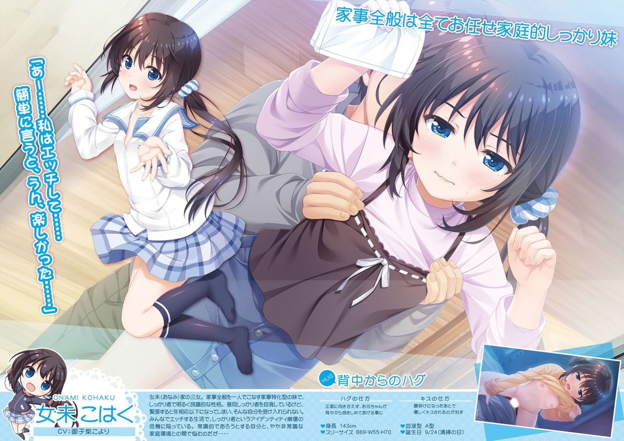 Onii-chan, Asa Made Zutto Gyu te Shite! Yoru Made Motto Ecchi Shite! Visual Guide Book page 5 full