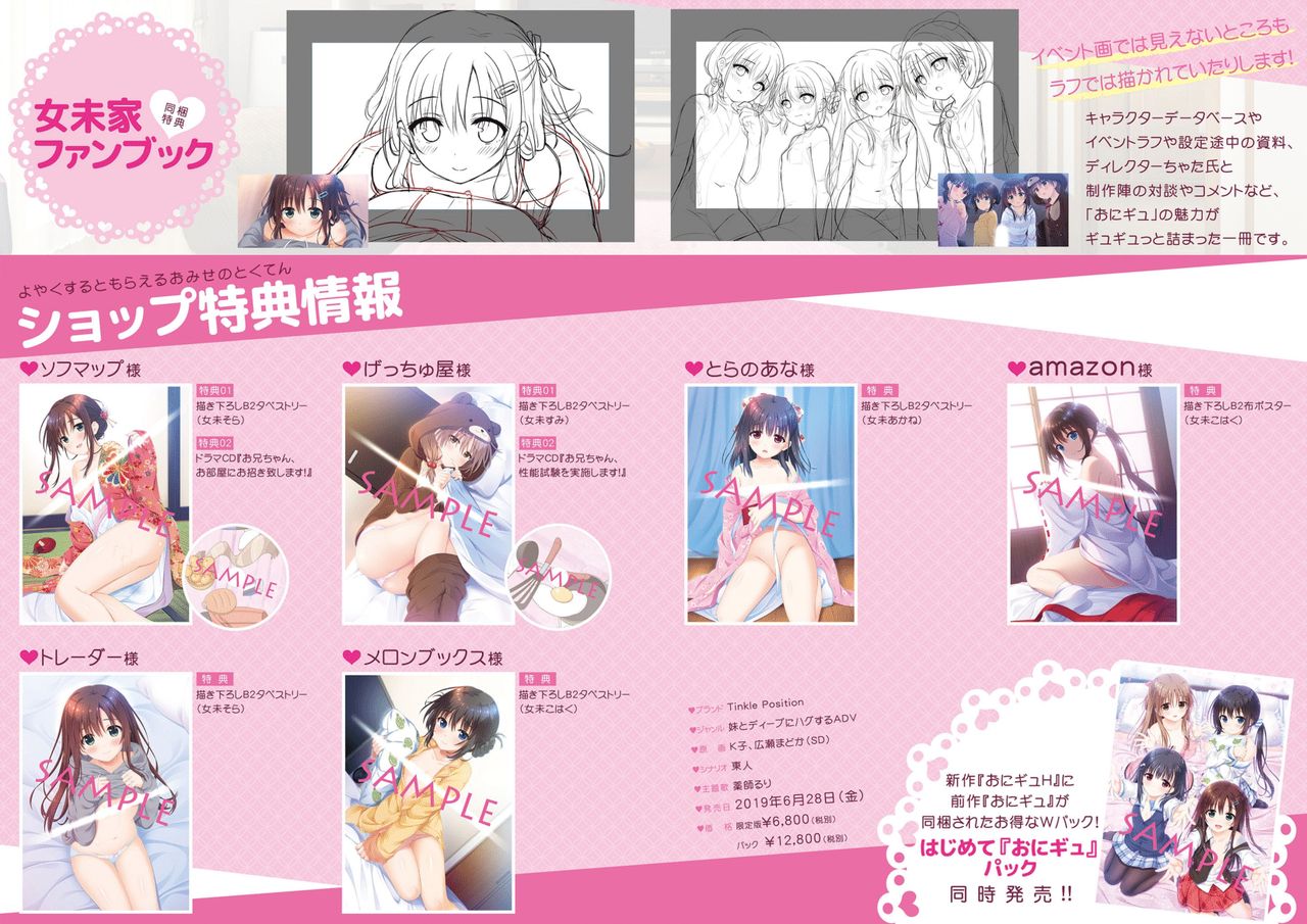 Onii-chan, Asa Made Zutto Gyu te Shite! Yoru Made Motto Ecchi Shite! Visual Guide Book page 8 full