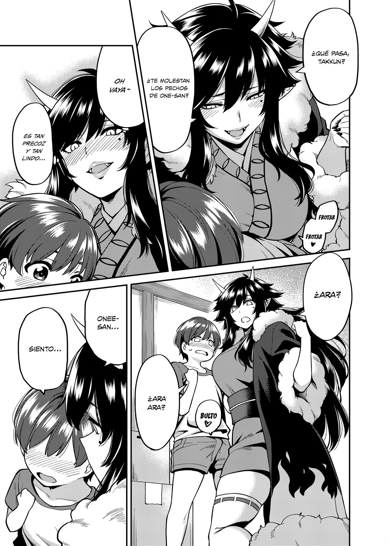 Takkun to Oni no Onee-san | Takkun y la Oni Onee-san page 6 full