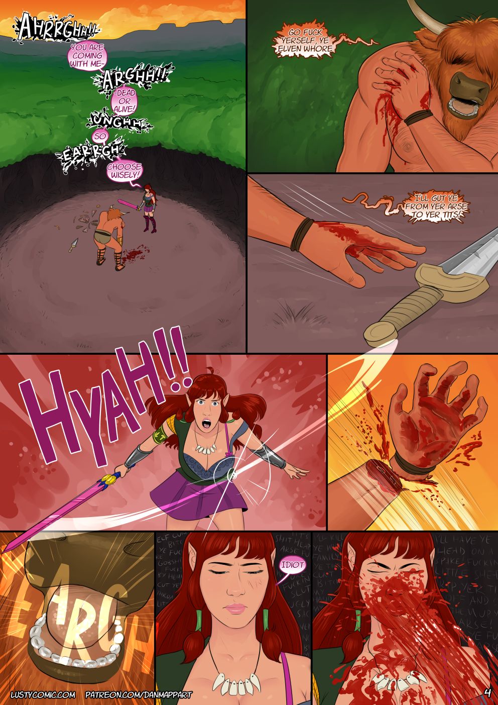 Lusty: Fantastic Beasts and Where to Find Them page 4 full