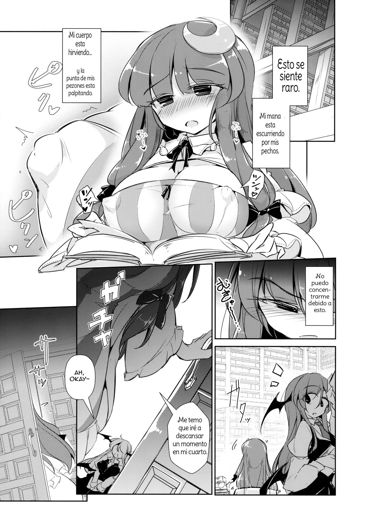 PatchouKoa Nyuuetsu Shujuu Gyakutenda page 10 full