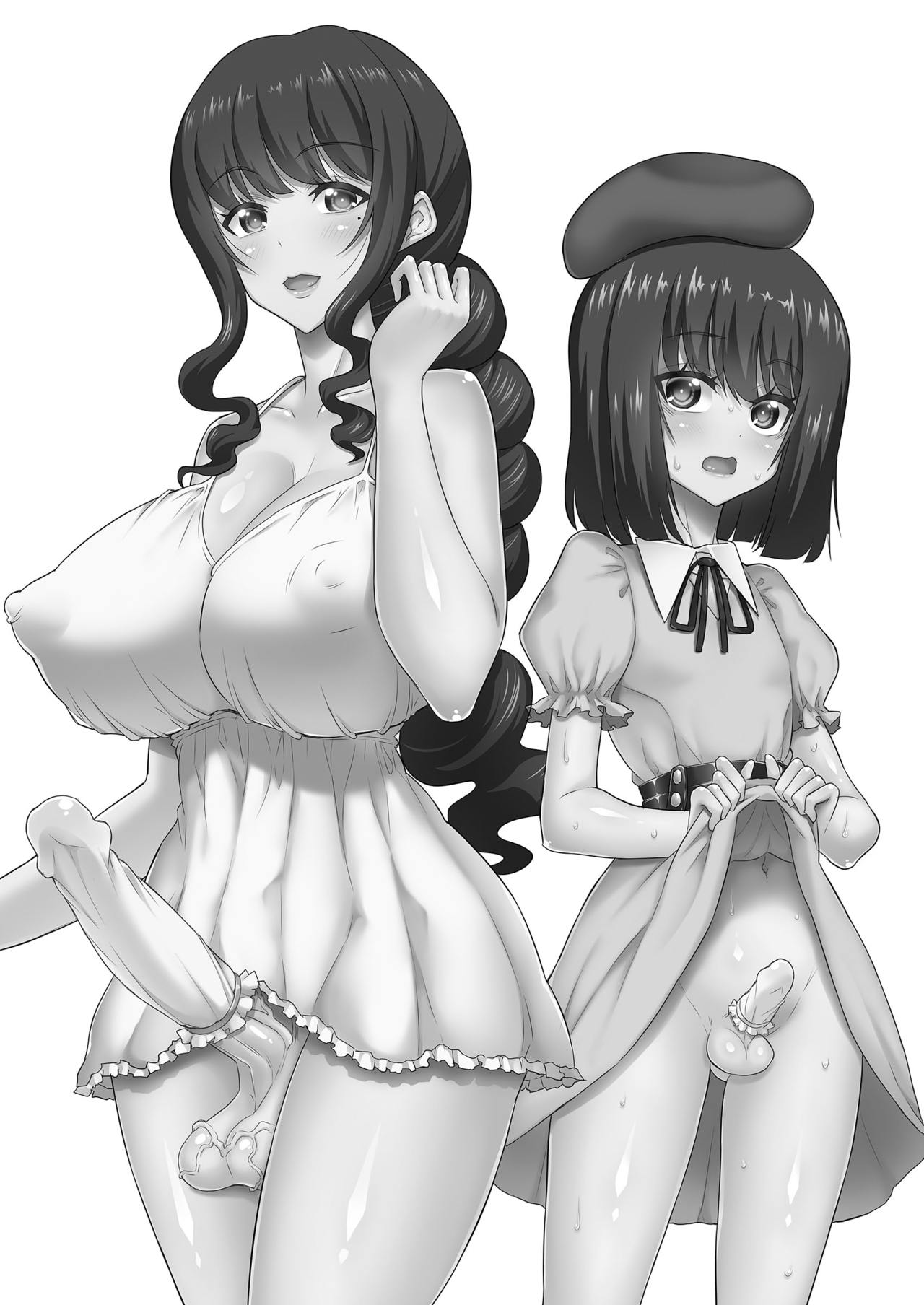 Futanari Onee-san x Otokonoko Gyaku Anal SEX Mesu Ochi Kanojo | 후타나리 언니 × 오토코노코 역 애널섹스♥ 암컷타락 그녀 page 3 full