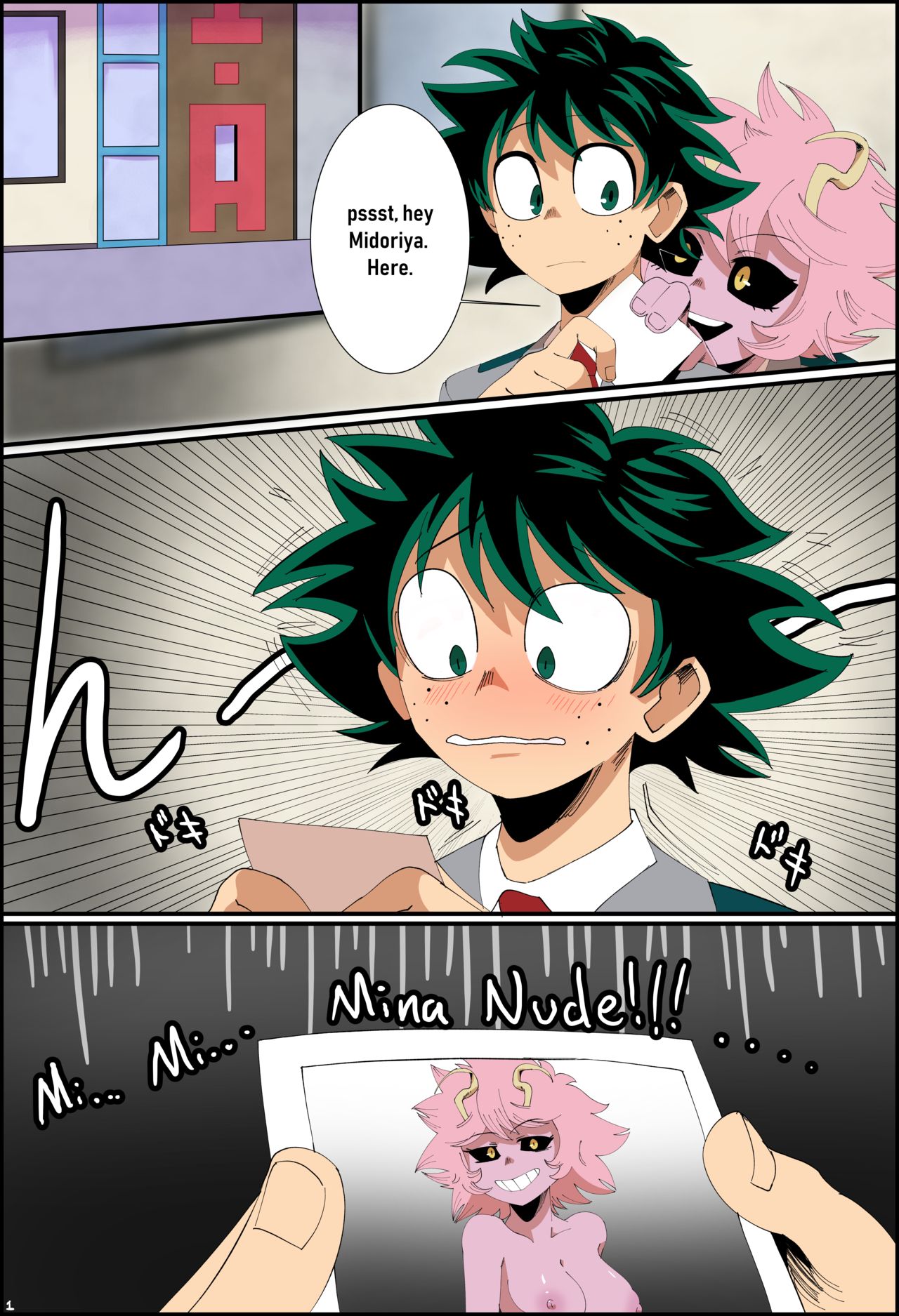 Mina X Deku page 2 full