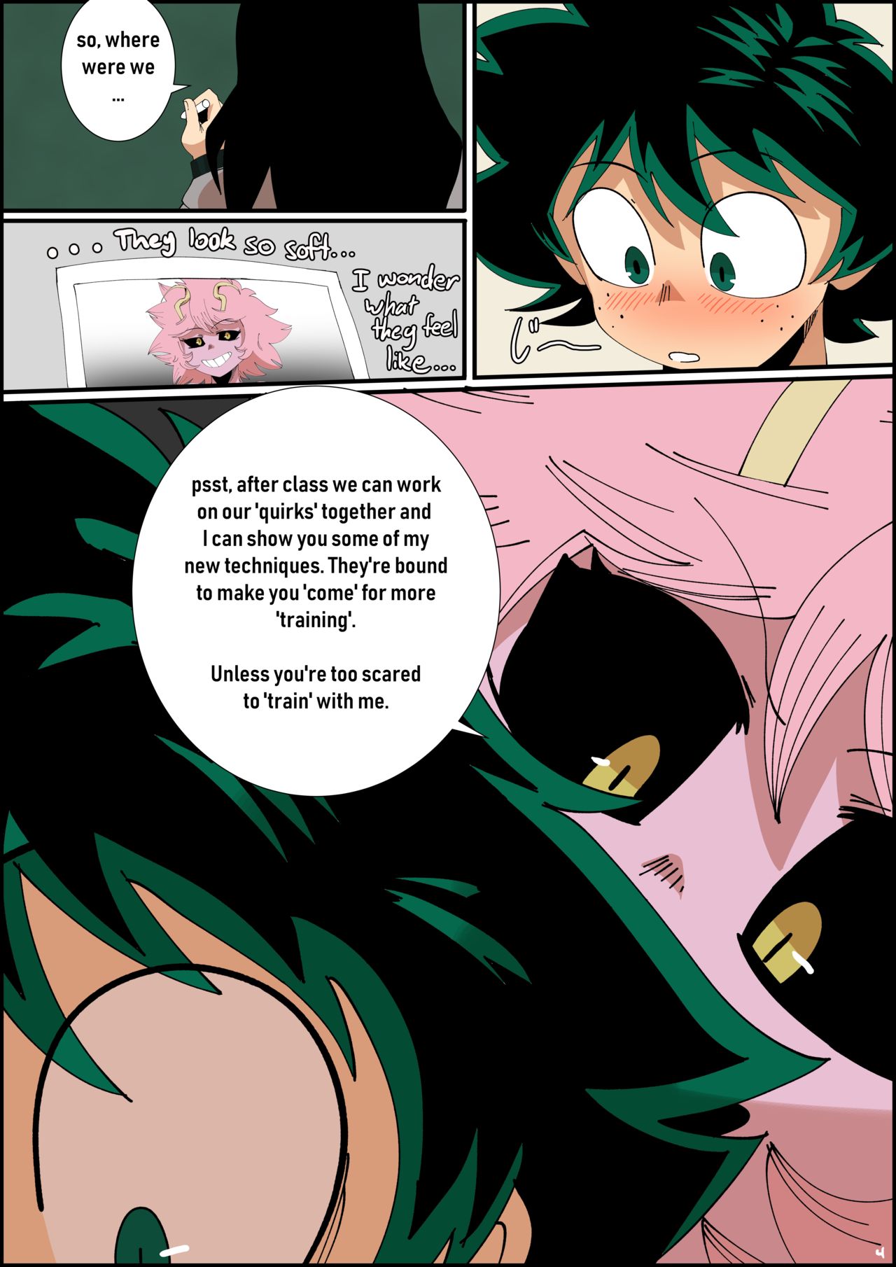 Mina X Deku page 5 full