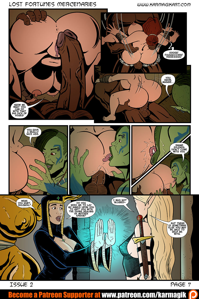 Lost Fortunes - Mercenaries Book 2 - Color page 8 full