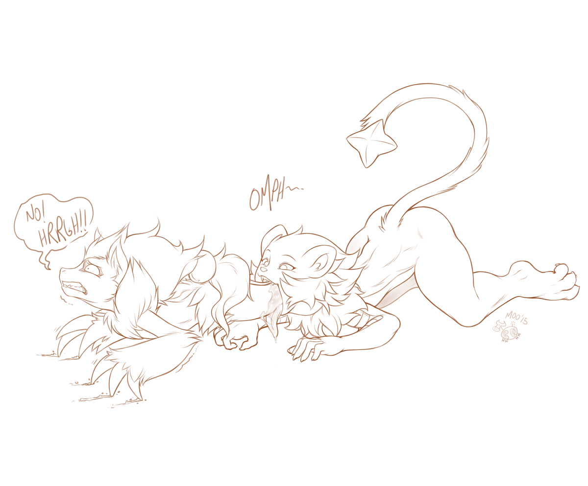 Luxray eats Zoroark page 1 full