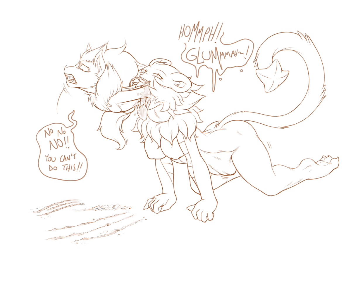 Luxray eats Zoroark page 3 full