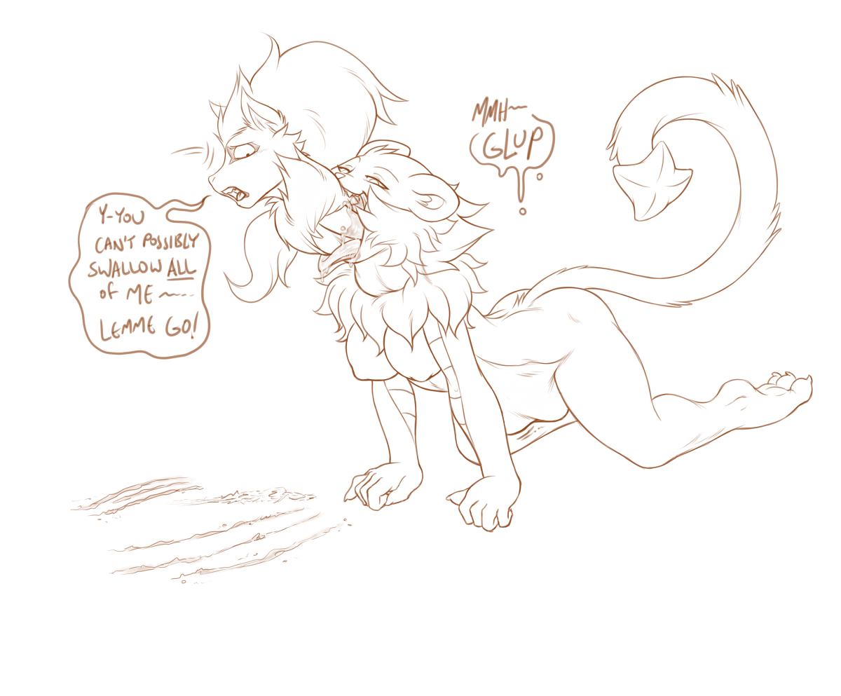 Luxray eats Zoroark page 4 full