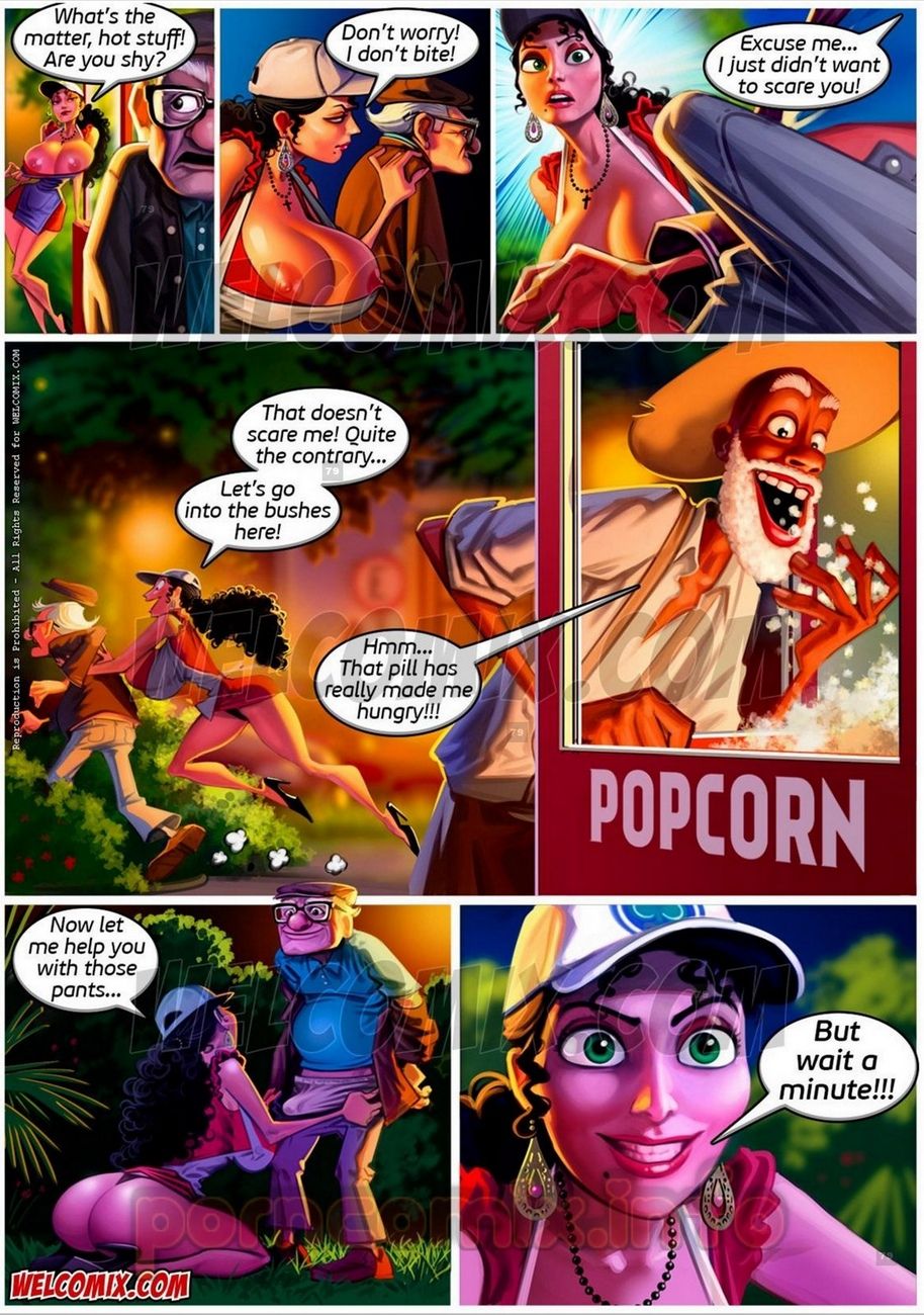 Old geezers in the park 2- popcorn cart page 4 full