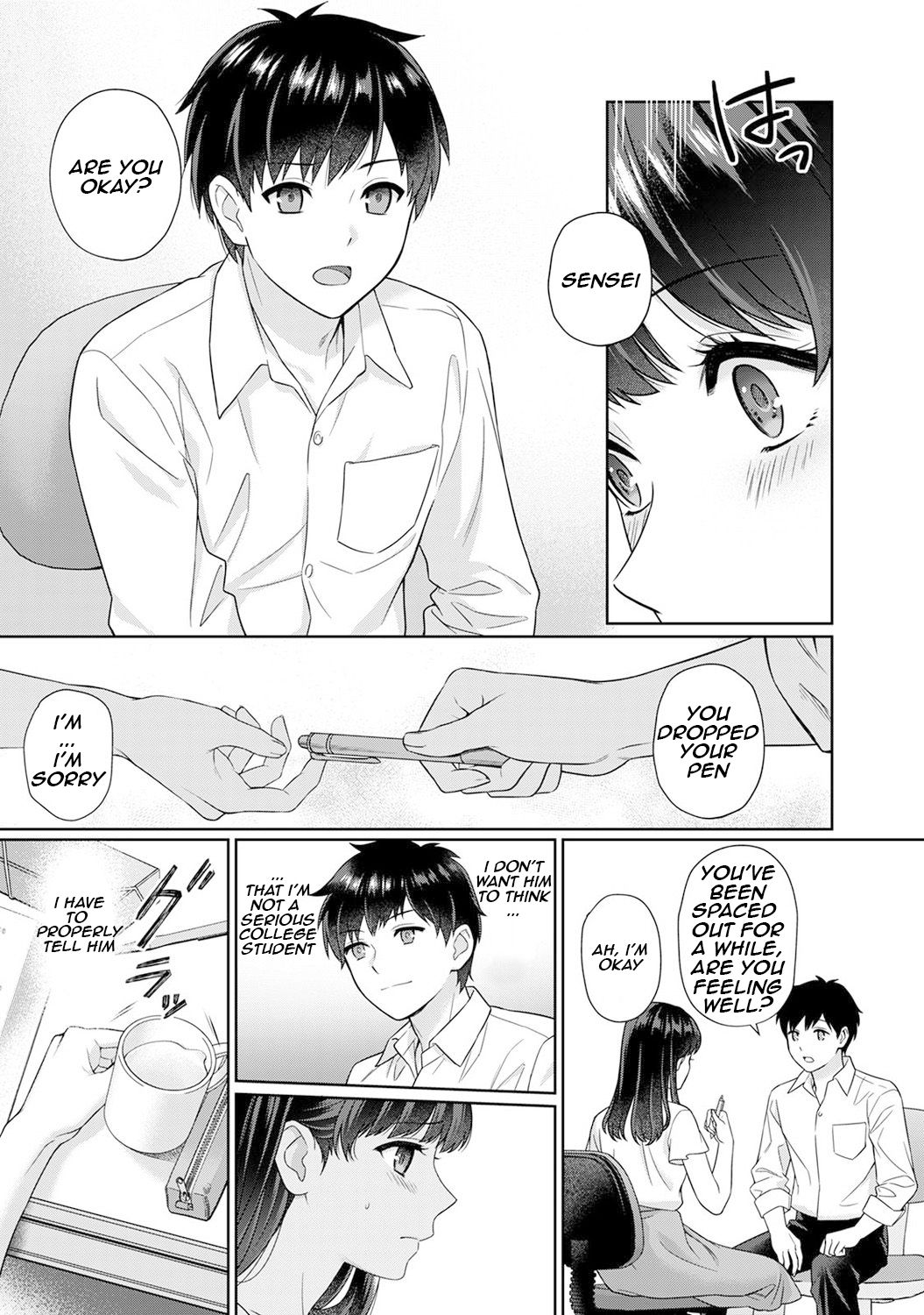 Sensei to Boku Ch. 1-5 page 10 full