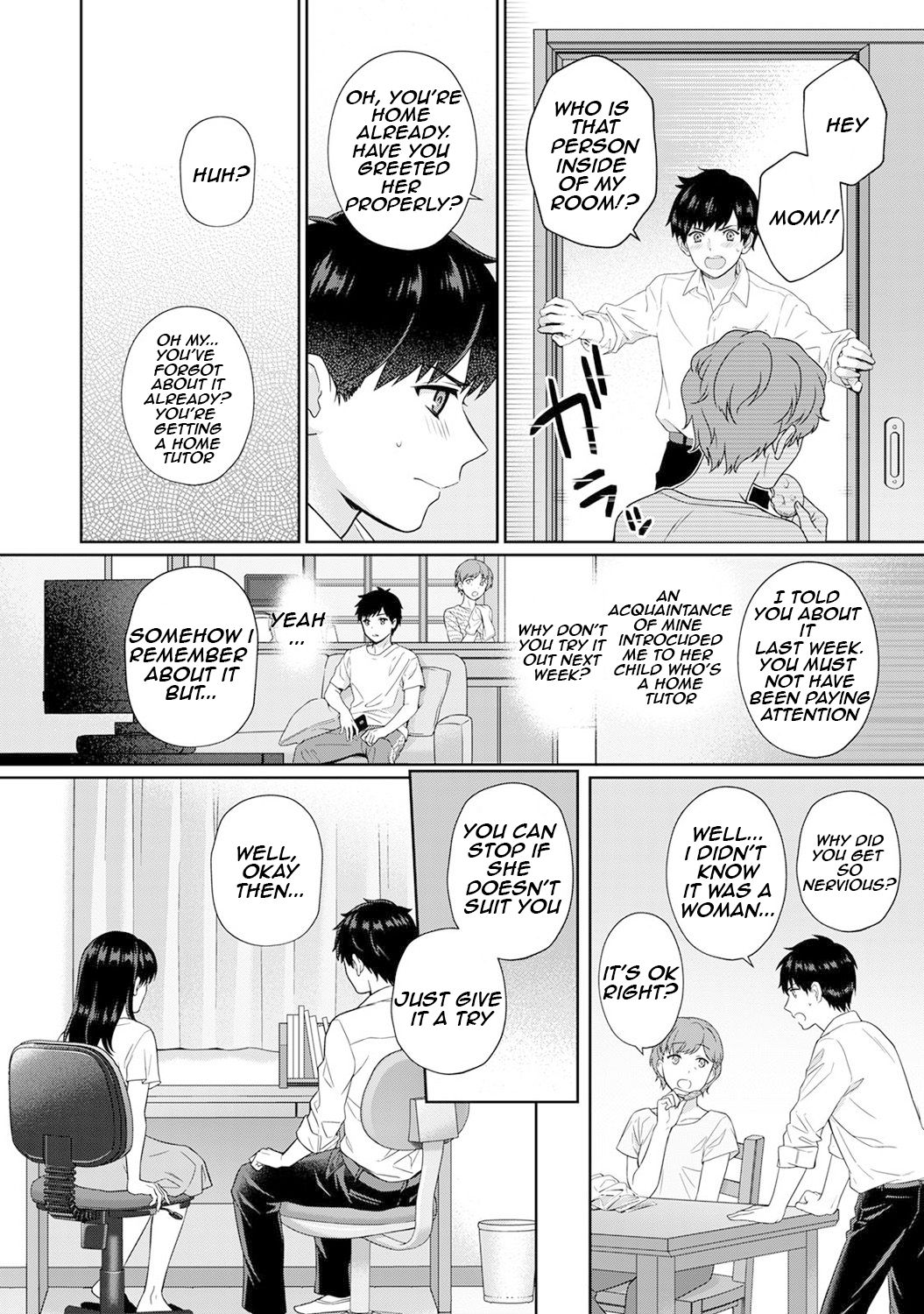 Sensei to Boku Ch. 1-5 page 3 full