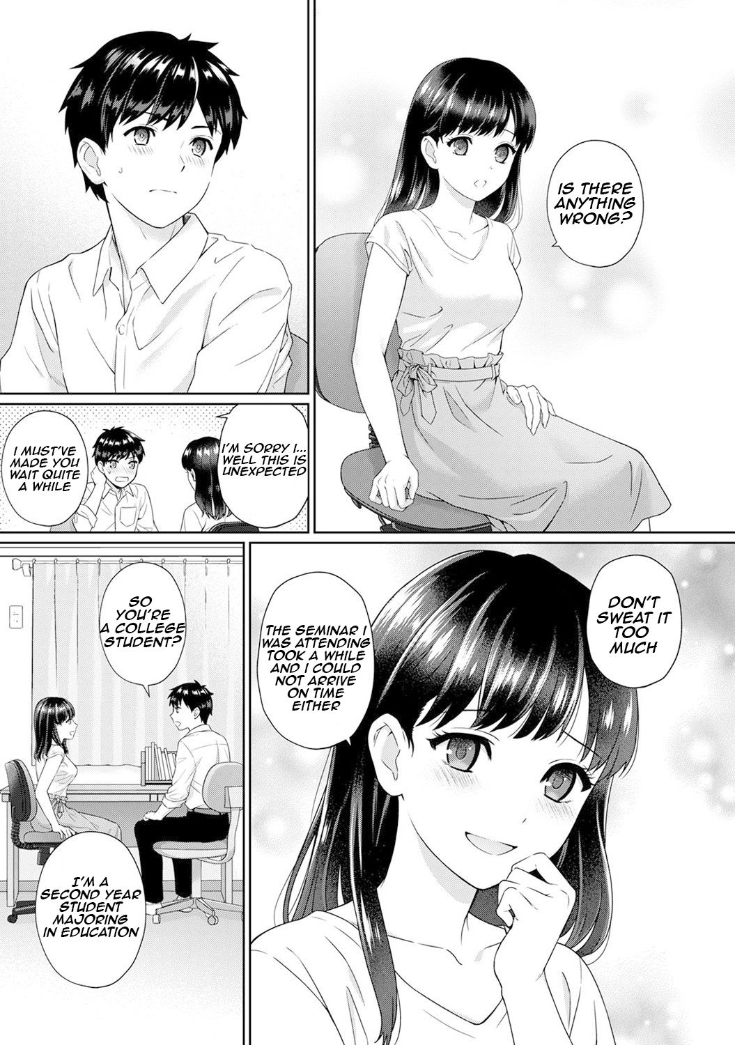 Sensei to Boku Ch. 1-5 page 4 full