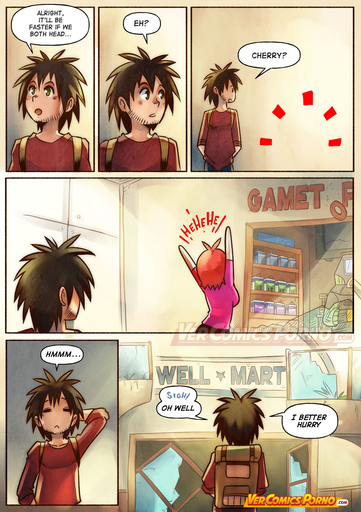 Cherry Road Part 3: Shopping With A Zombie page 5 full