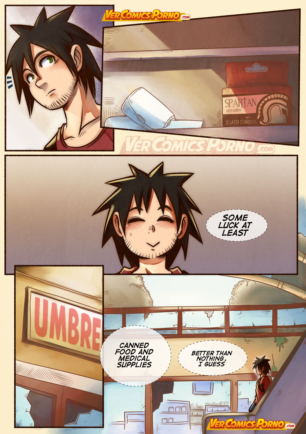 Cherry Road Part 3: Shopping With A Zombie page 8 full
