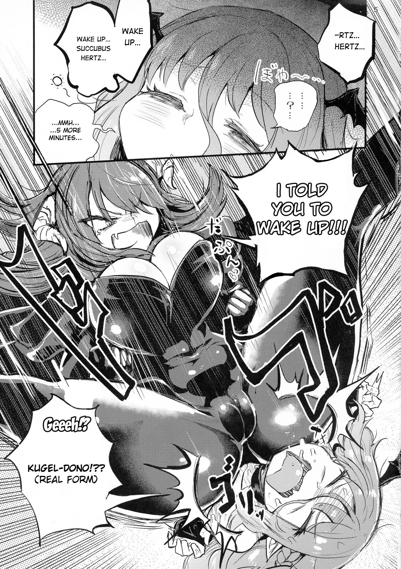 Yowayowa Futanari Succubus-chan #03 page 5 full