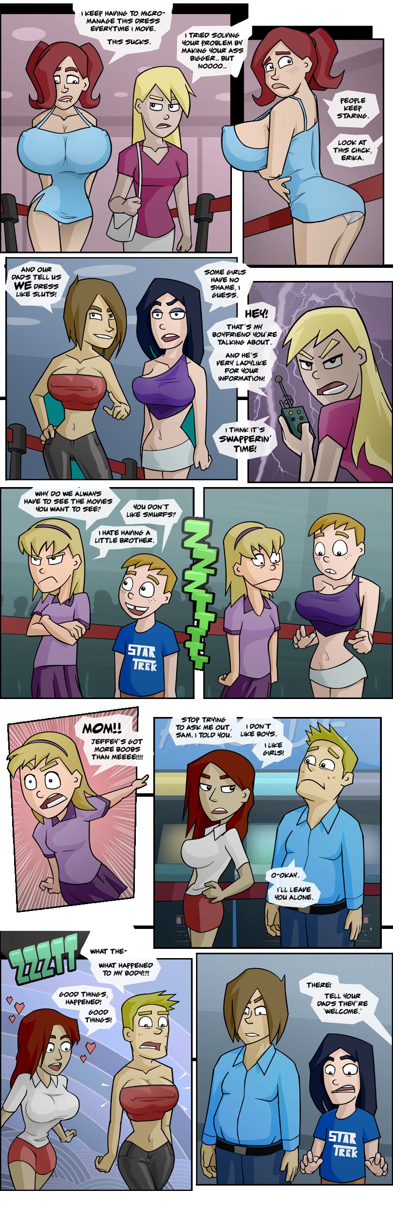 Crazy Girlfriend with Remote/New Girlfriend with Ray Gun page 7 full