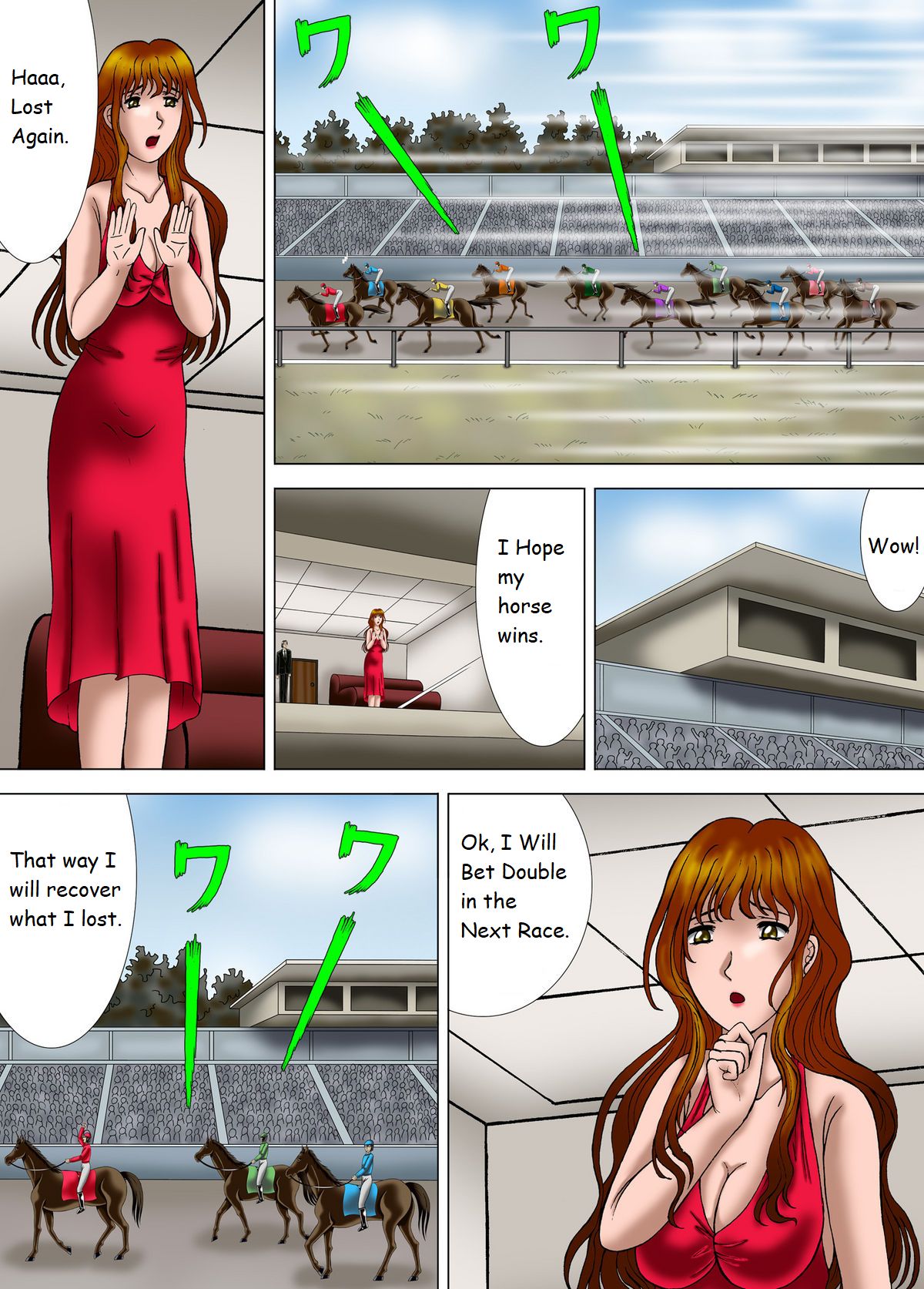 Bajoku Fujin | Lady Slave Of The Horse - Page 3 - IMHentai