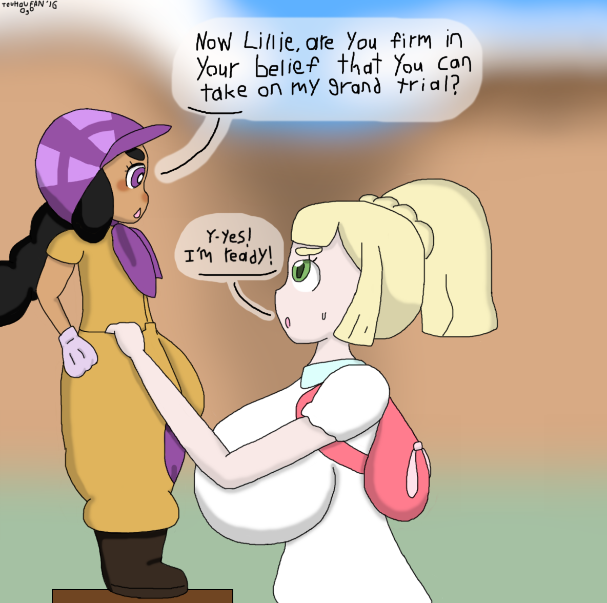 Lillie's Grand Trial page 1 full
