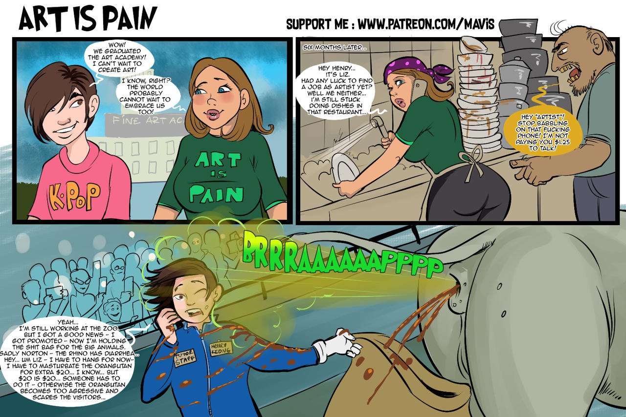Art is Pain page 1 full