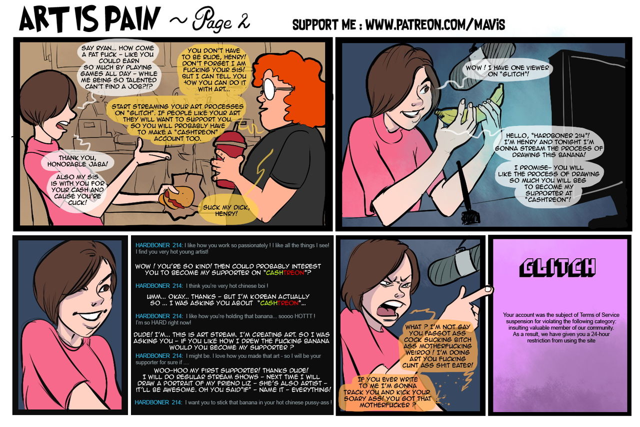 Art is Pain page 2 full