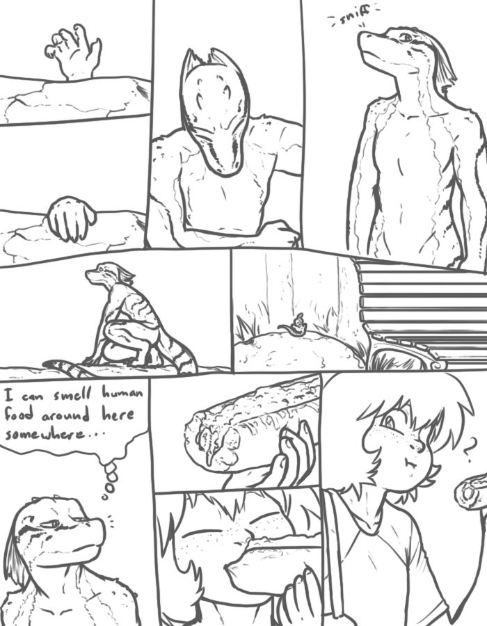 Cyborg Food page 1 full