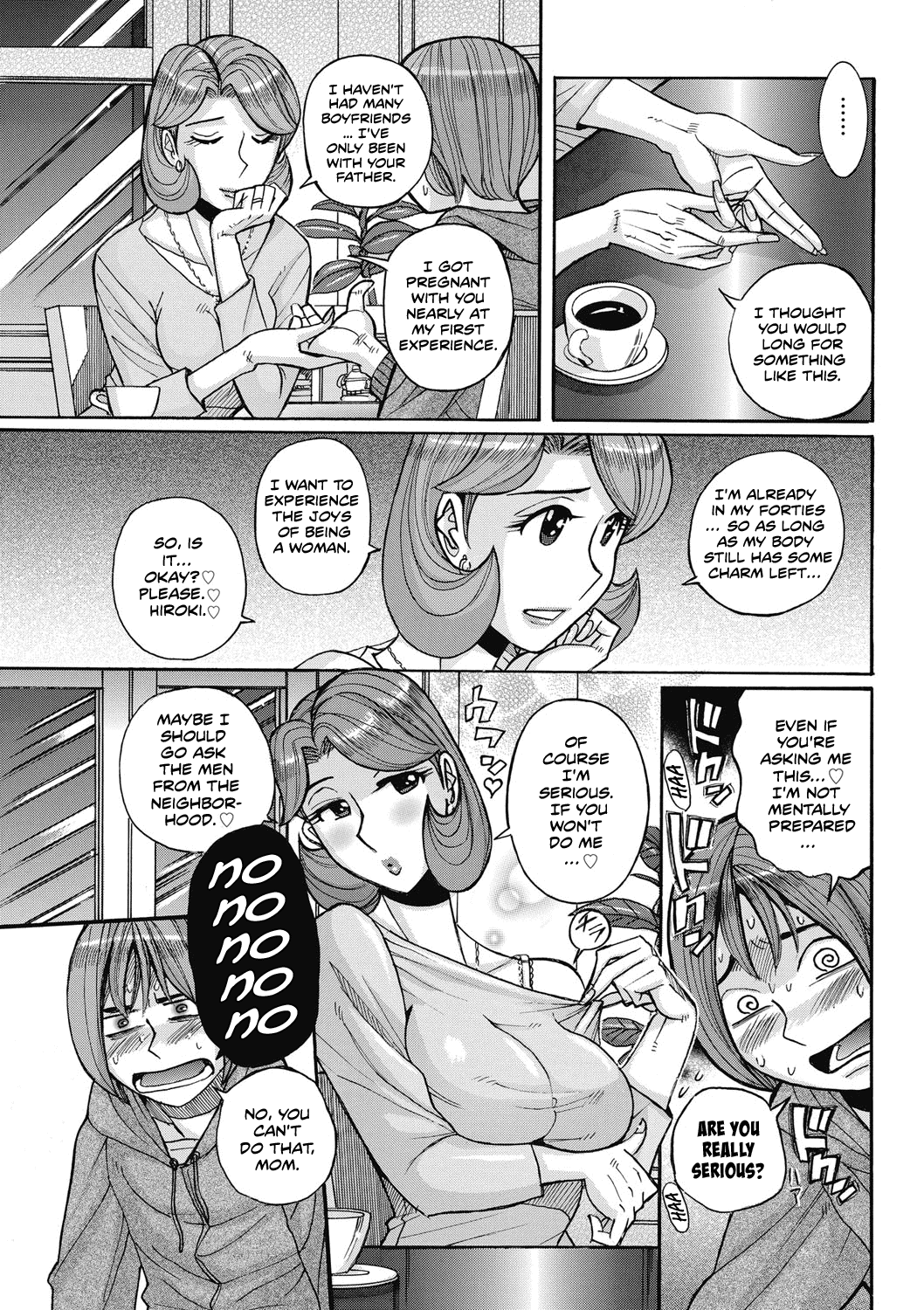 Ore no Kaa-san ga Itsu made mo Erosugiru Ch. 1-4 page 6 full