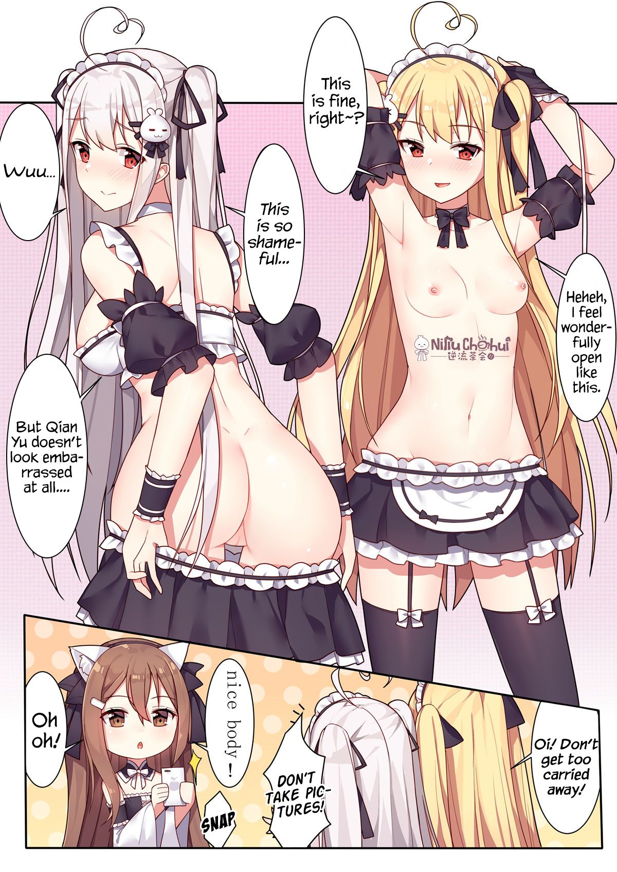 Girls and the King's Tea Party page 6 full