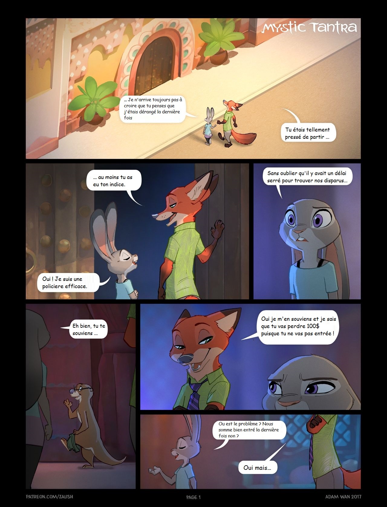 Mystic Tantra French page 1 full