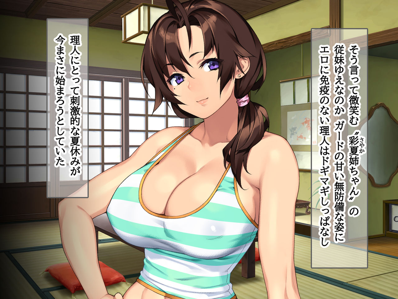 Inaka no Onee-chan to Hito Natsu Docha Ero Icha Love Sex page 7 full