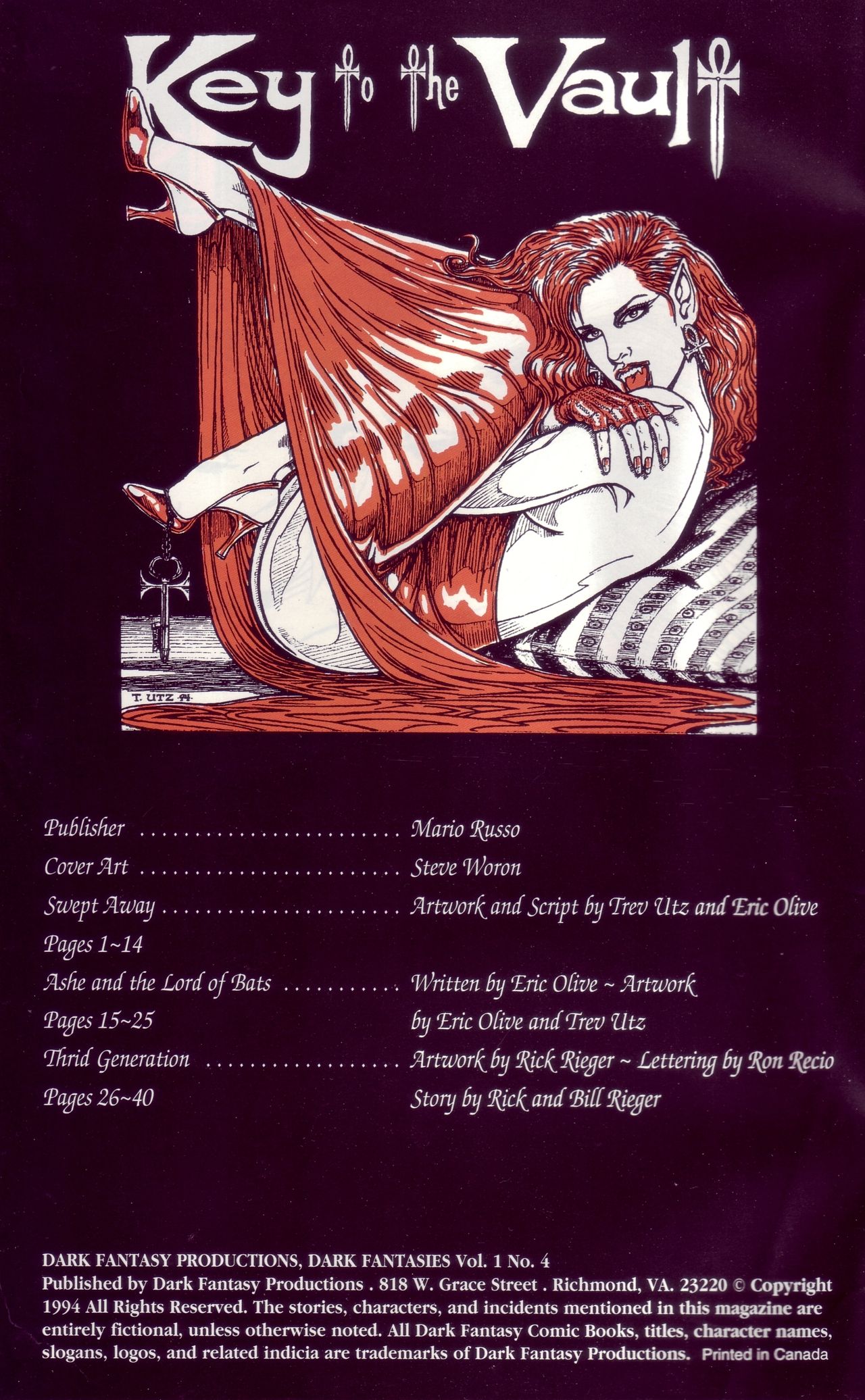 Dark Fantasies #4 page 2 full