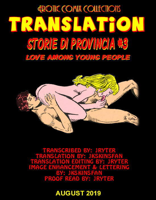STORIE DI PROVENCIA #3 - LOVE AMONG YOUNG PERPLE - A JKSKINSFAN / JRYTER TRANSLATION page 1 full