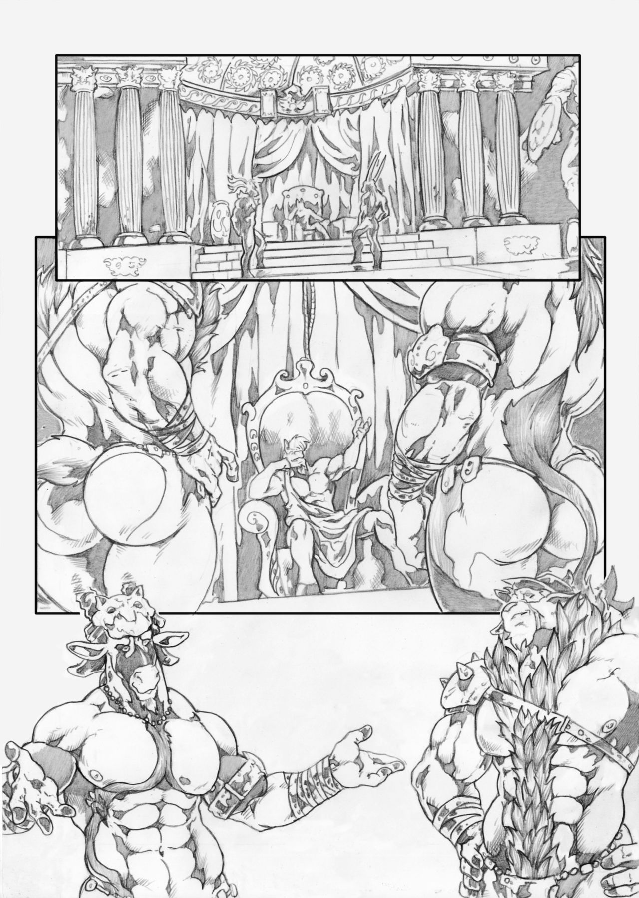 Comic Furries page 1 full